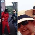 Diarista presa por matar casal de idosos deixa local após reconstituição do crime em BH