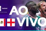 México x Inglaterra: assista, ao vivo, à transmissão da Itatiaia