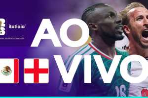 México x Inglaterra: assista, ao vivo, à transmissão da Itatiaia