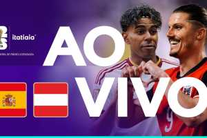 Espanha x Áustria: assista, ao vivo, à transmissão da Itatiaia