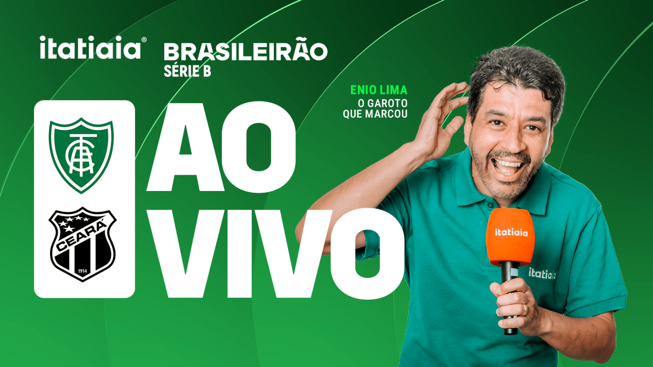América x Ceará: assista, ao vivo, à transmissão da Itatiaia