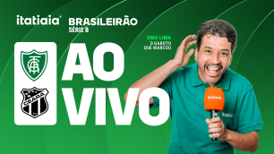 América x Ceará: assista, ao vivo, à transmissão da Itatiaia
