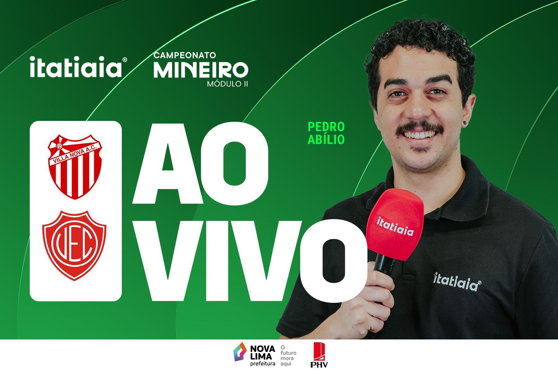 Villa Nova x Valério: assista, ao vivo e com imagens, às quartas do Módulo II
