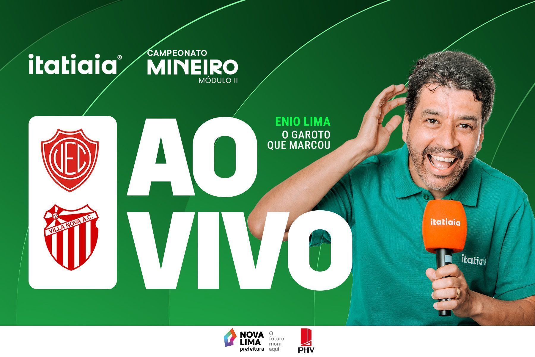 Valério x Villa Nova: assista, ao vivo e com imagens, ao Módulo II do Mineiro