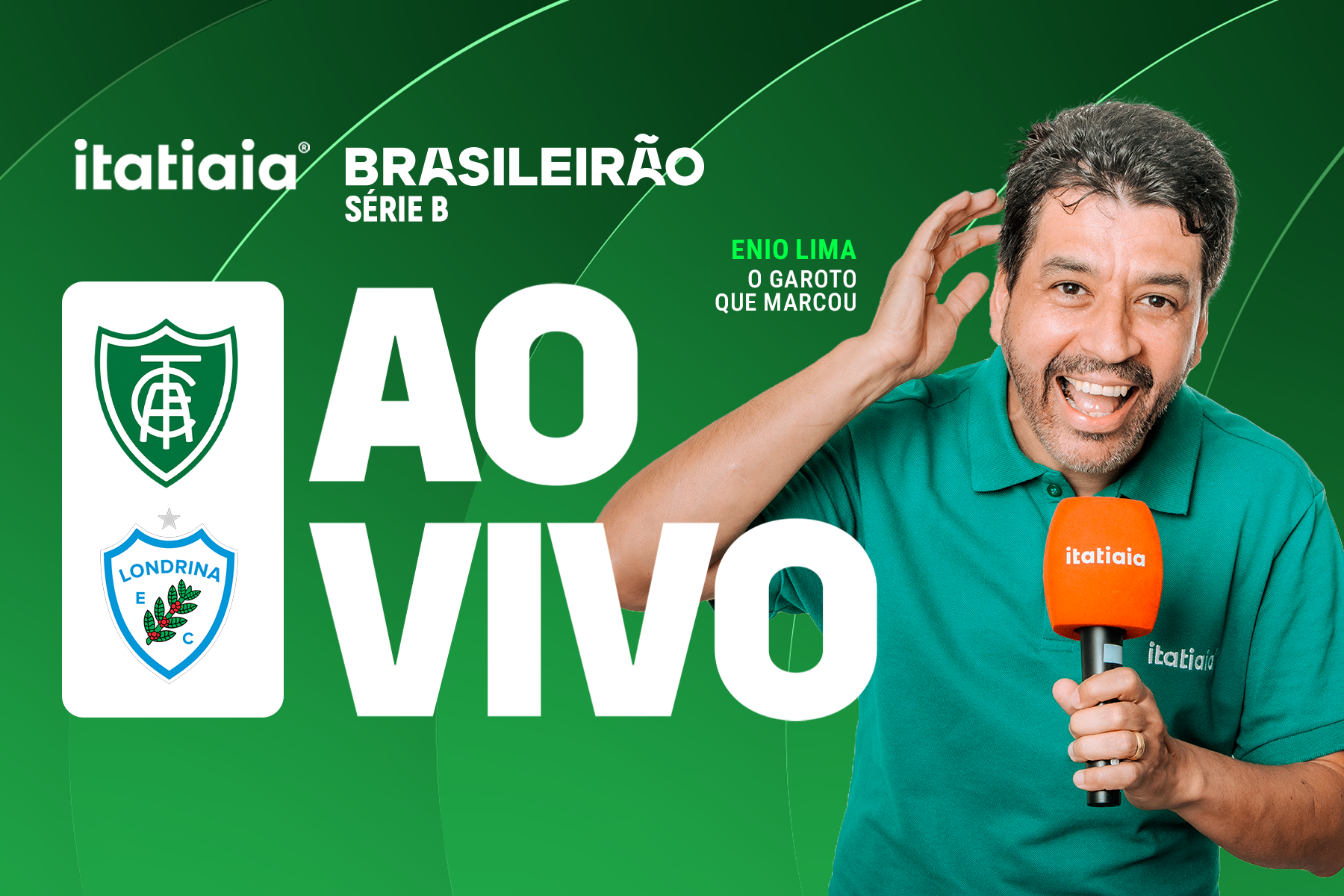 América x Londrina: assista, ao vivo, à transmissão da Itatiaia