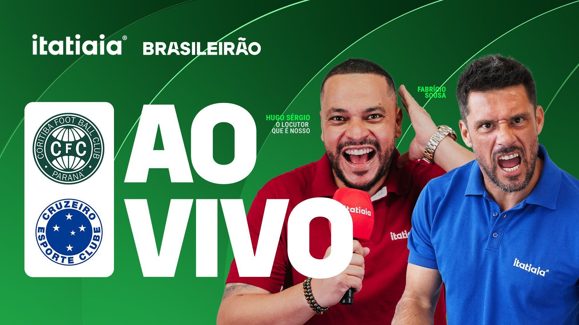 Coritiba x Cruzeiro: assista, ao vivo, à transmissão da Itatiaia