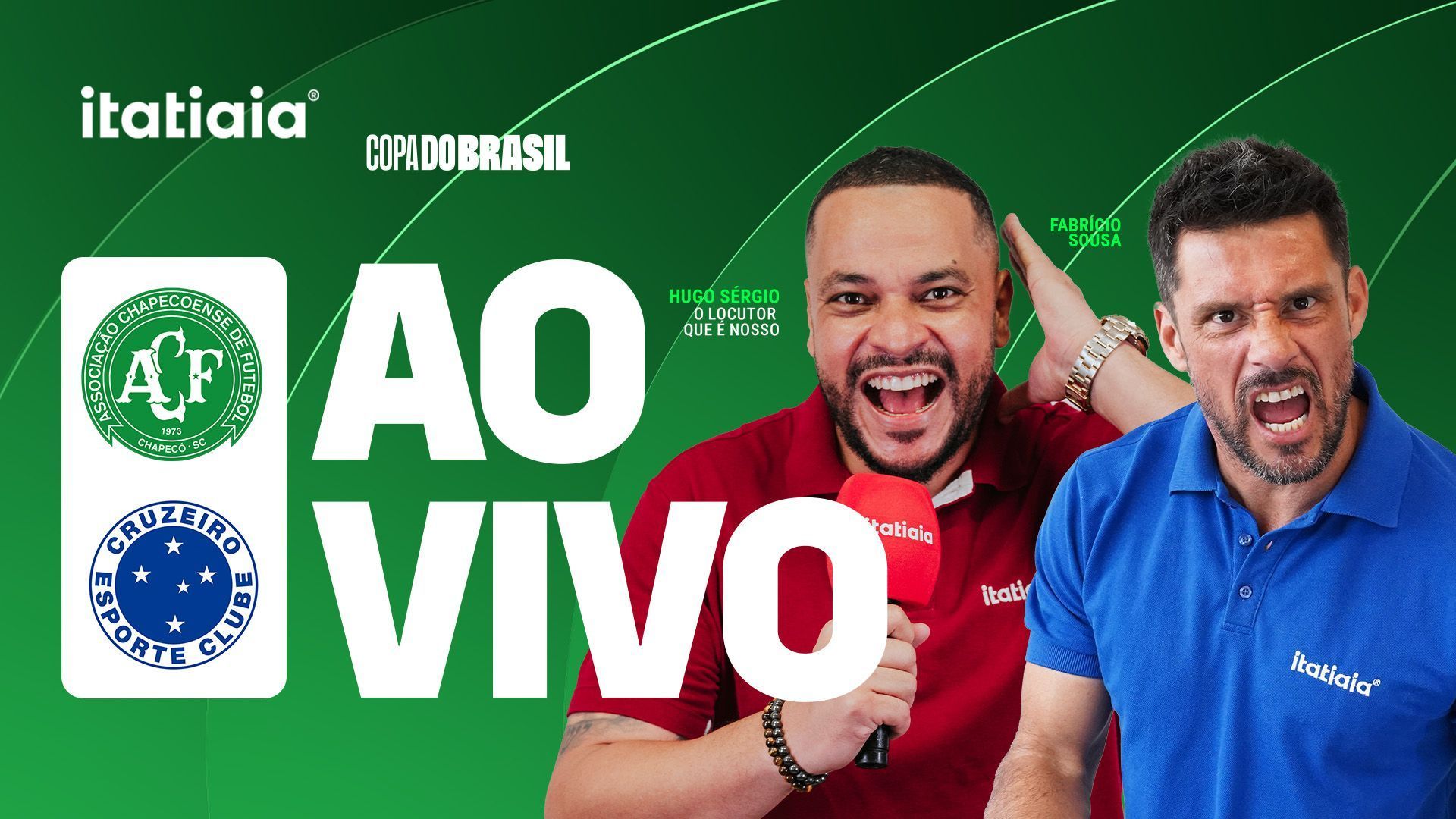 Chapecoense x Cruzeiro: assista, ao vivo, à transmissão da Itatiaia