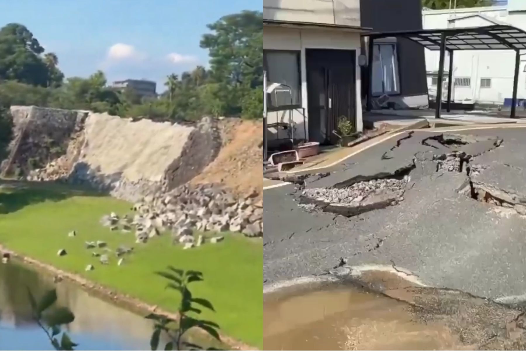 Terremoto no Japão derruba muro histórico do Castelo de Kumamoto; veja vídeo
