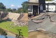 Terremoto no Japão derruba muro histórico do Castelo de Kumamoto; veja vídeo