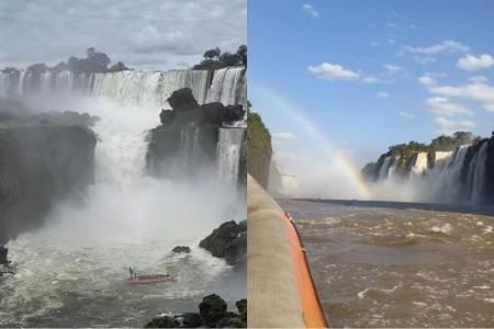 Turista holandês morre após barco virar durante passeio nas Cataratas do Iguaçu
