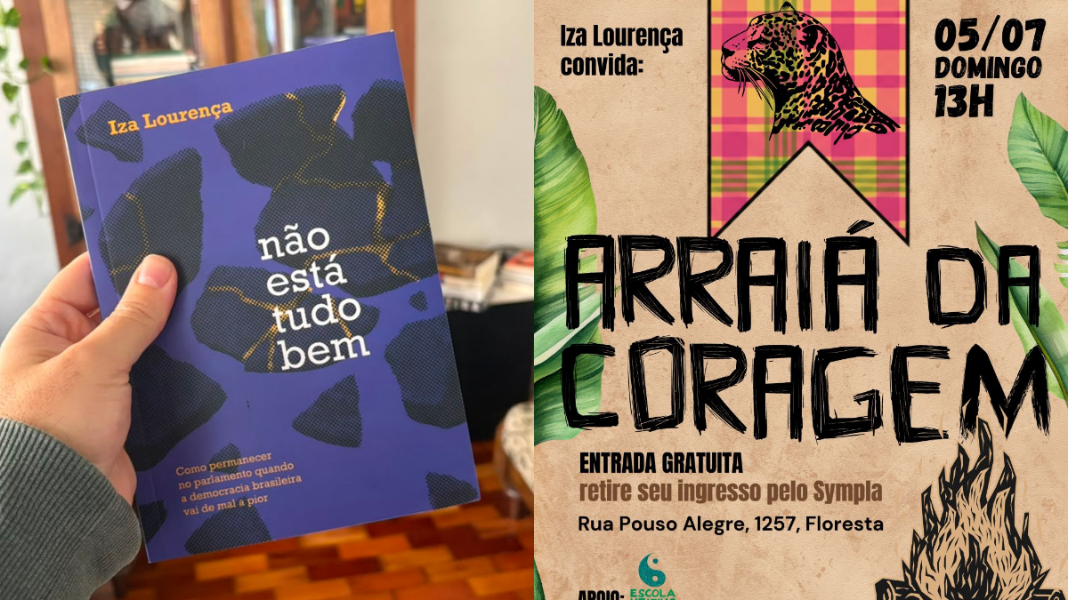 Iza Lourença lança livro em inauguração de espaço cultural em BH