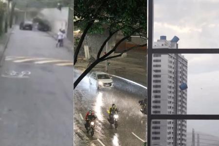 Vendaval deixa rastro de destruição e previsão indica mais chuva no RJ e em SP