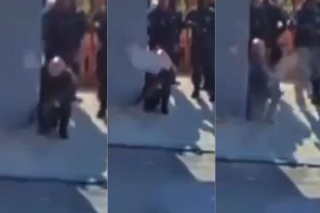 Vídeo mostra tiro passando a centímetros da cabeça de policial durante confronto no Rio