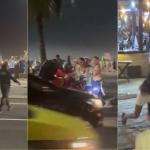 Vídeos: argentinos brigam em Copacabana e Búzios após derrota para Espanha