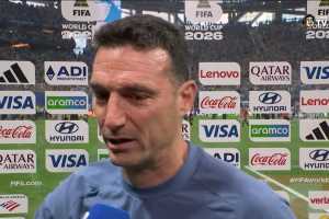 Scaloni vai às lágrimas após virada sobre Egito: ‘Estou muito emocionado’