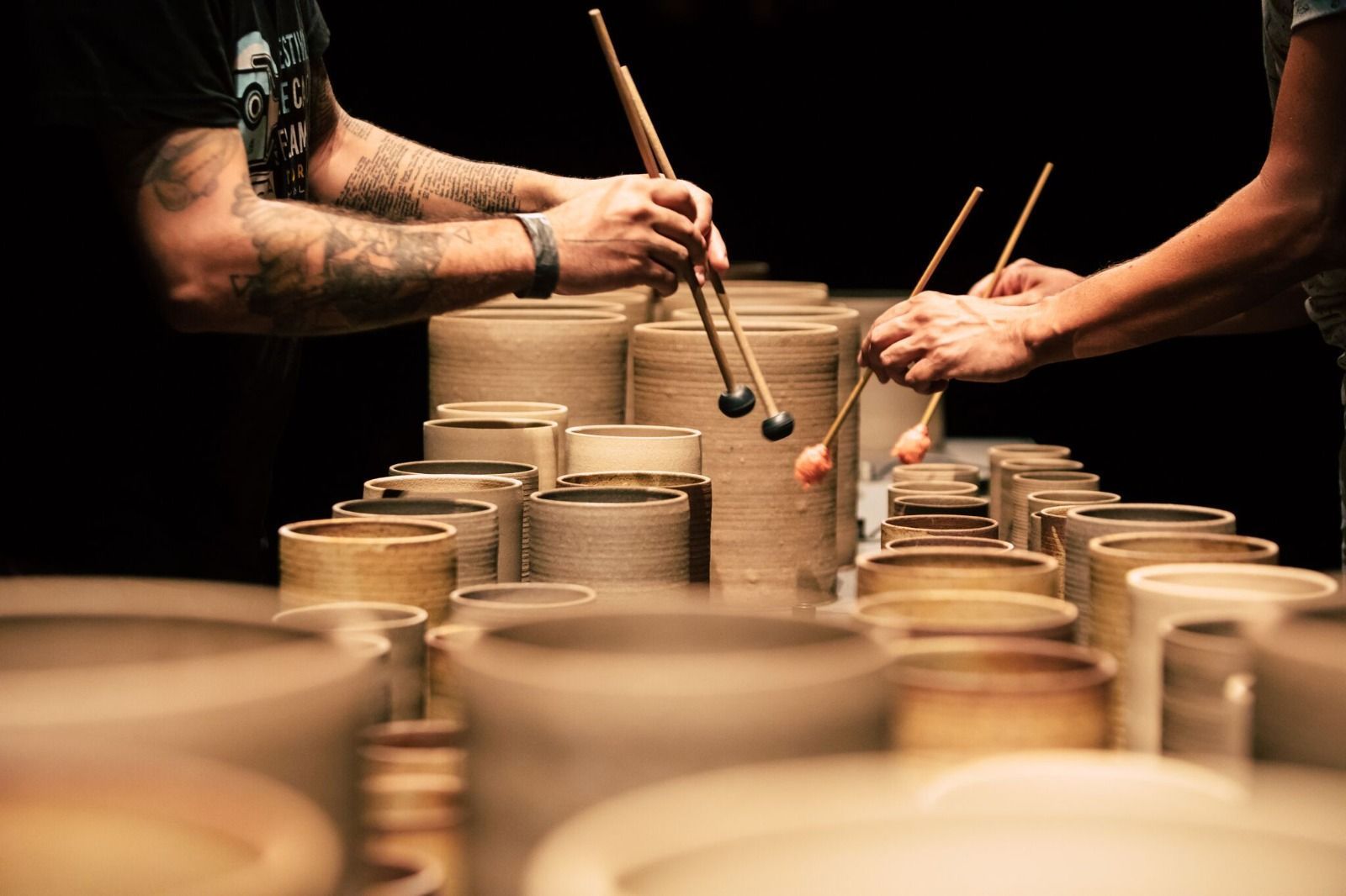 Concerto com instrumentos de cerâmica será apresentado gratuitamente na Praça Tiradentes
