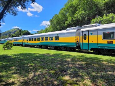 Operado pela Vale, o trem percorre a ferrovia Vitória-Minas