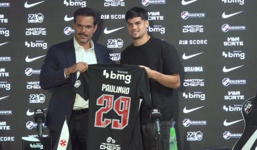 Paulinho reforço do Vasco