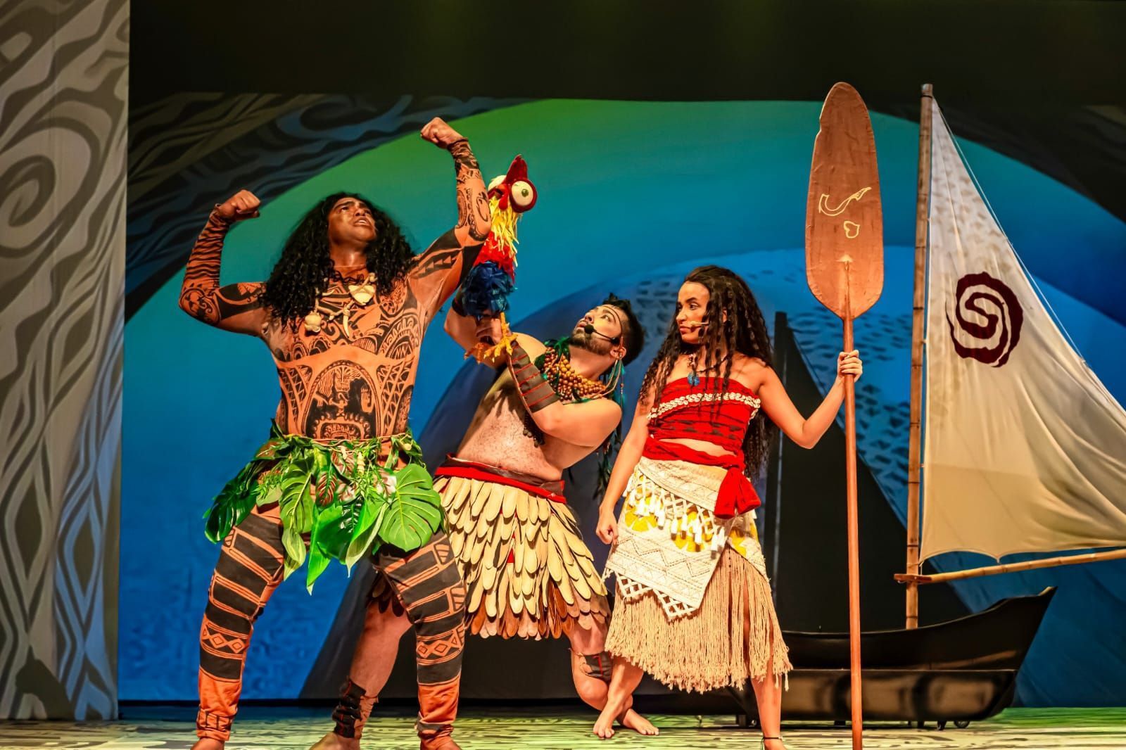 Aventura no mar: 'Moana, o Musical' chega a Belo Horizonte em apresentação única
