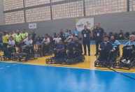Contagem sedia campeonato de futebol em cadeiras de rodas motorizadas