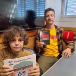 José Santana e filho João Pedro levam dois livros à Bienal Internacional do Livro de São Paulo