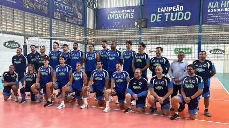 Jogadores durante apresentação do Sada Cruzeiro • Giovanna Rafaela Castro / Itatiaia