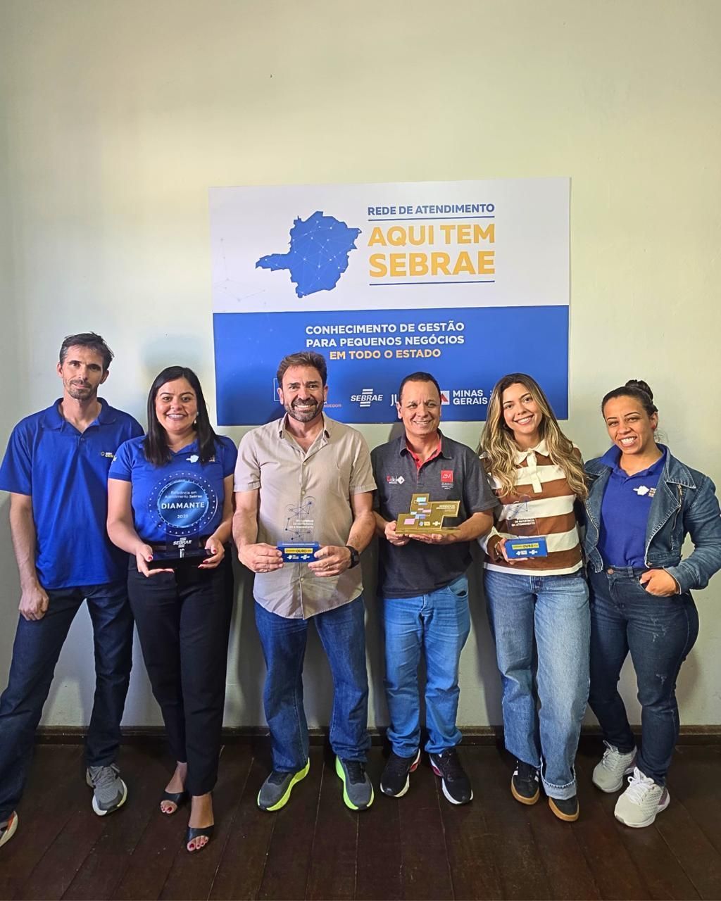 Associação Comercial de Ouro Branco destacou conquista do Selo Diamante do Sebrae