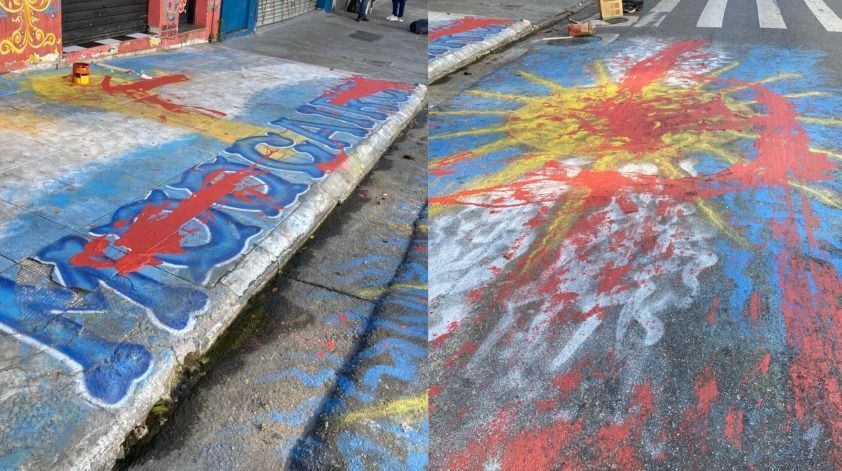 Bar de torcedores da Argentina é alvo de vandalismo antes da final da Copa em SP