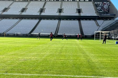 Novo gramado da Neo Química Arena • Iúri Medeiros/Itatiaia