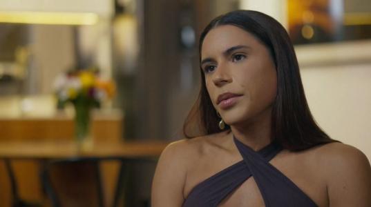 Marina Morena, irmã de coração de Preta • Reprodução/Globoplay