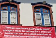 Som alto durante eventos na Praça Gomes Freire em Mariana é alvo de reclamações