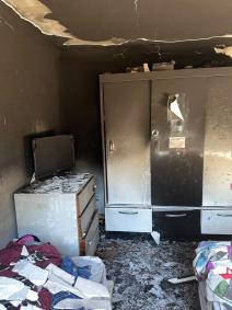 Imagens mostram destruição em apartamento após incêndio em Nova Lima