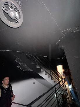 Imagens mostram destruição em apartamento após incêndio em Nova Lima