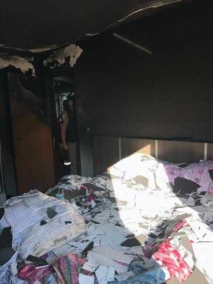 Imagens mostram destruição em apartamento após incêndio em Nova Lima