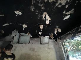 Imagens mostram destruição em apartamento após incêndio em Nova Lima