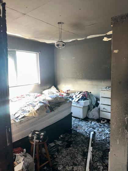 Imagens mostram destruição em apartamento após incêndio em Nova Lima