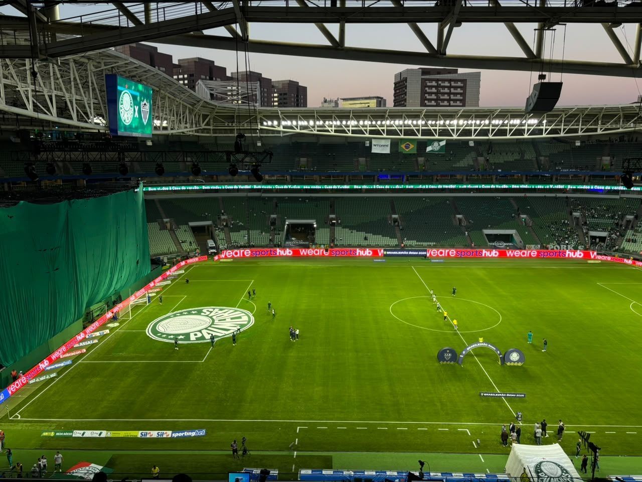 Palmeiras x Atlético: as escalações do jogo pelo Campeonato Brasileiro