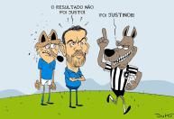 Charge do Duke | A derrota do Cruzeiro para o Botafogo no Brasileirão
