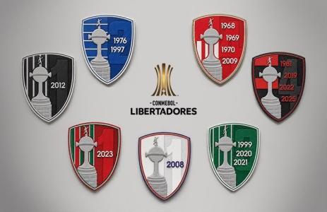 Patch especial para campeões da Copa Libertadores nas oitavas de final da edição 2026 • Divulgação/Conmebol