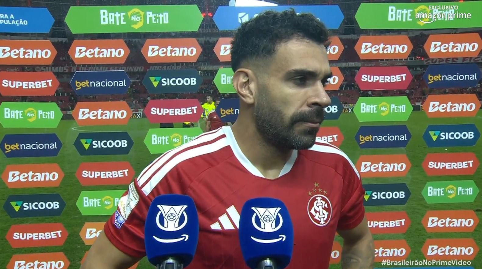 Bruno Henrique é direto sobre fase do Inter após empate com Flamengo: 'Gosto amargo'