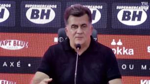 Presidente do Vitória detona arbitragem de jogo contra o Palmeiras: ‘Lamentável’