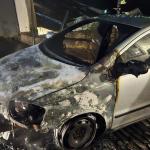 Incêndio atinge veículo no Centro de Ouro Preto e mobiliza Corpo de Bombeiros