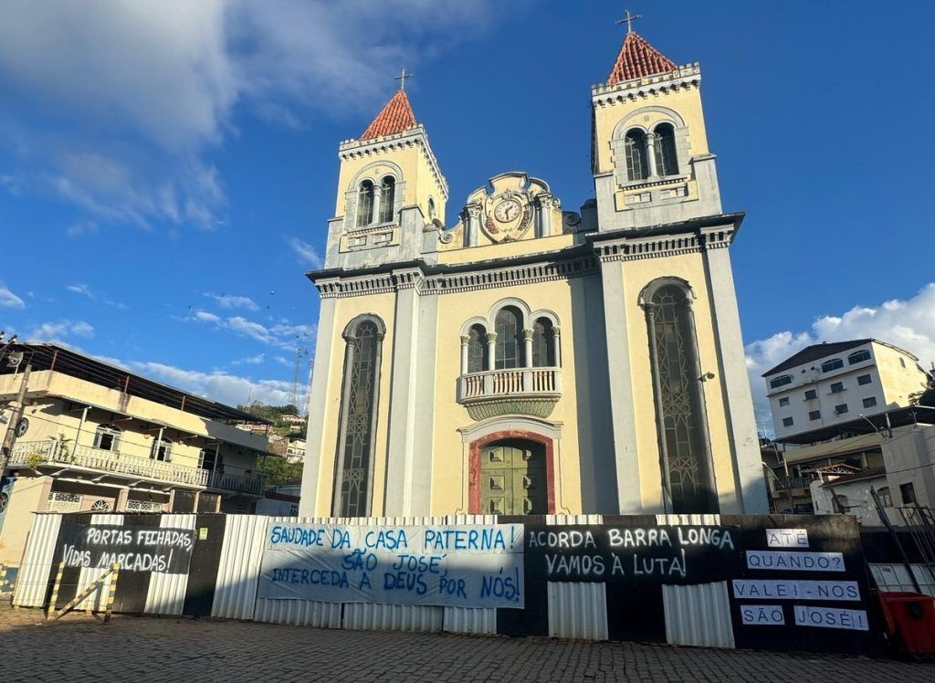 Obras de restauração da Igreja Matriz de São José começam em Barra Longa