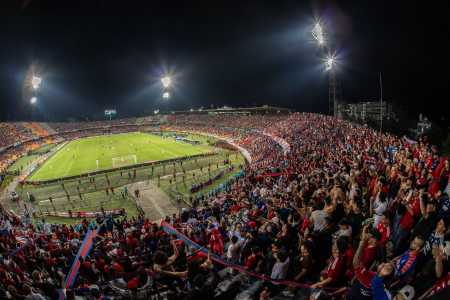Estádio Atanasio Girardot, em Medellín, na Colômbia