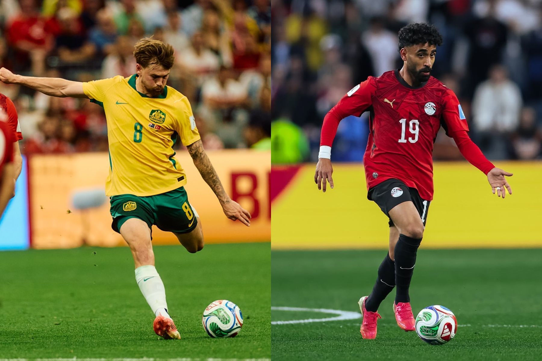 Austrália x Egito: prováveis escalações para o jogo da Copa