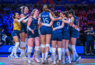 Todos os jogos deste sábado (25) pela VNL Feminina