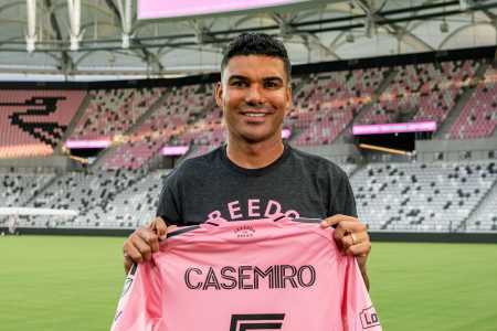 Casemiro é novo reforço do Inter Miami