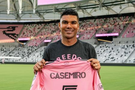 Casemiro é novo reforço do Inter Miami