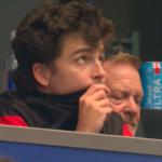 Timothée Chalamet marca presença na torcida para França x Espanha