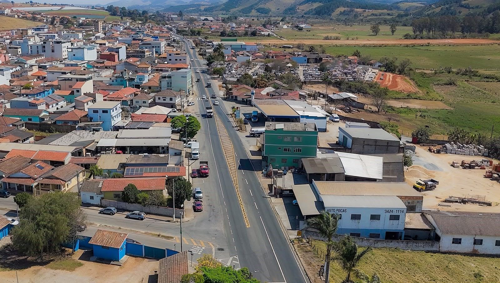 Obras em rodovia que passa por Congonhal promovem diminuição dos acidentes